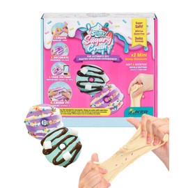 Slimy Sugary Crush Mini - Dooonuts, Slime and Clay Creative Set, Baking Game for Mixing, Shaping and Decorating, Creative Design for Children