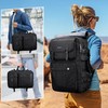 PIJUSHI Travel Backpack for Women Men Carry on Luggage Backpack