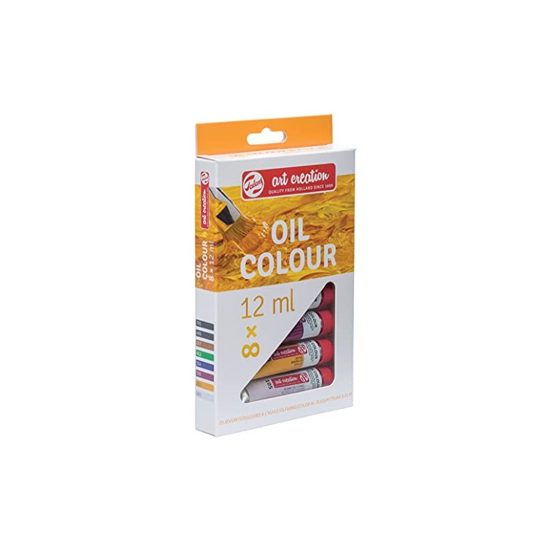 ESTUCHE C/8 PZA DE OLEO ART CREATION CON 12 ML
