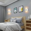 Lightess Modern LED Wall Sconce Light Dimmable 12W Up Down