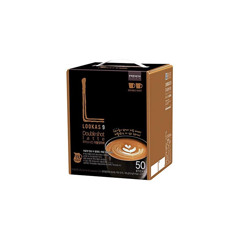 Namyang Lookas 9 Double Shot Latte Instant Coffee 14.9g (Pack