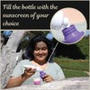 Solar Swipe Sunscreen Applicator for Kids and Adults, Portable, Washable,