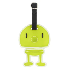 Hoptimist Suitcase & Bag Charm, Cute Pendant for Bags, Lucky Charm, Bag Charm for Women, Men and Children, 10.5 x 8 x 0.7 cm, Green