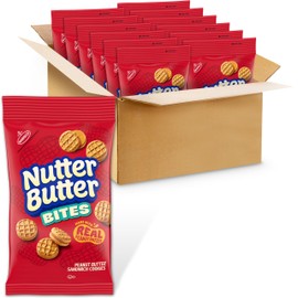 Nutter Butter Bites Peanut Butter Sandwich Cookies, 12 - 3 oz Bags