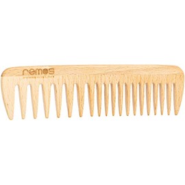 REMOS Haarkamm aus heimischem Buchenholz 18cm grob/mittlere Zahnung