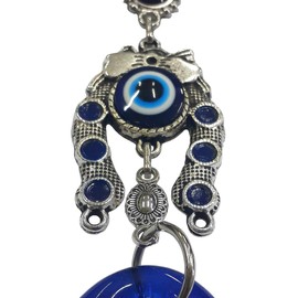 Nazar Boncuk, Boncugu, Turkish Blue, Blue Eye, Evil Eye, Horseshoe, Wall Hanging, Wall Decoration, Wall Decoration, Ornament Amulet Decoration, Home Decor