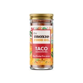 The Moxie Food Co. Taco Seasoning - Multi-Purpose Taco Seasoning - All Natural, Vegan, Kosher, Keto, Non-GMO, Gluten Free, Made in the USA, 2.1oz. Jar