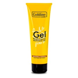Cellulite Gel reafirmante de oro adelgazante con cafeína y algas marinas, reduce la apariencia de celulitis, estrías, reafirma y tonifica, mejora la circulación libre de crueldad
