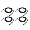 4 Sets Proximity Sensor 3 Wire NPN NC Contact Inductive
