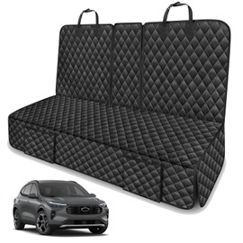 Dog Car Seat Cover for Back Seat for Ford Bronco Sport Escape Edge Mustang