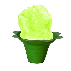 Green Apple Shaved Ice and Snow Cone Unsweetened Flavor Concentrate Quart 32 Fl Oz Size (must add sugar and water)
