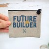 Tasche aus Leinen – Future Builder Manual Worker – Kosmetiktasche