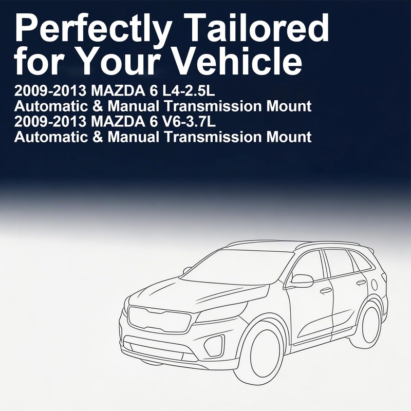 Engine Motor & Transmission Mount Set of 3 Compatible with