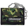 2Stoned Wallet Embroidered with Chain and Velcro Fastening Camo Gym