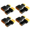 Yiqigou 8pcs Wired Lext 60 XT-60 Male Female Plug Connector