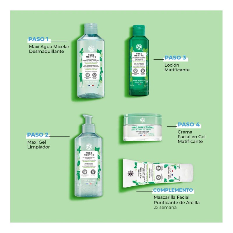 Yves Rocher Mascarilla Facial De Arcilla Piel Mixta 75 Ml