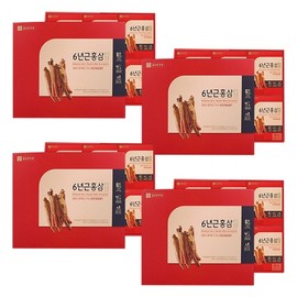 Chong Kun Dang Health 6-Year-Old Red Ginseng Gold 80ml x 60 Pouches 4 Boxes