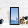 HUKONHEP 5x10 Black Picture Frames, Photos Frame with Plexiglass, Wall