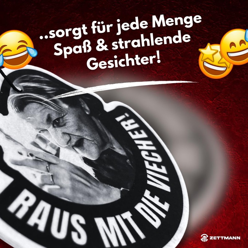 ZETTMANN ZETTMANN? NEU: 2er Premium Familie Ritter Duftbaum Auto Lustig