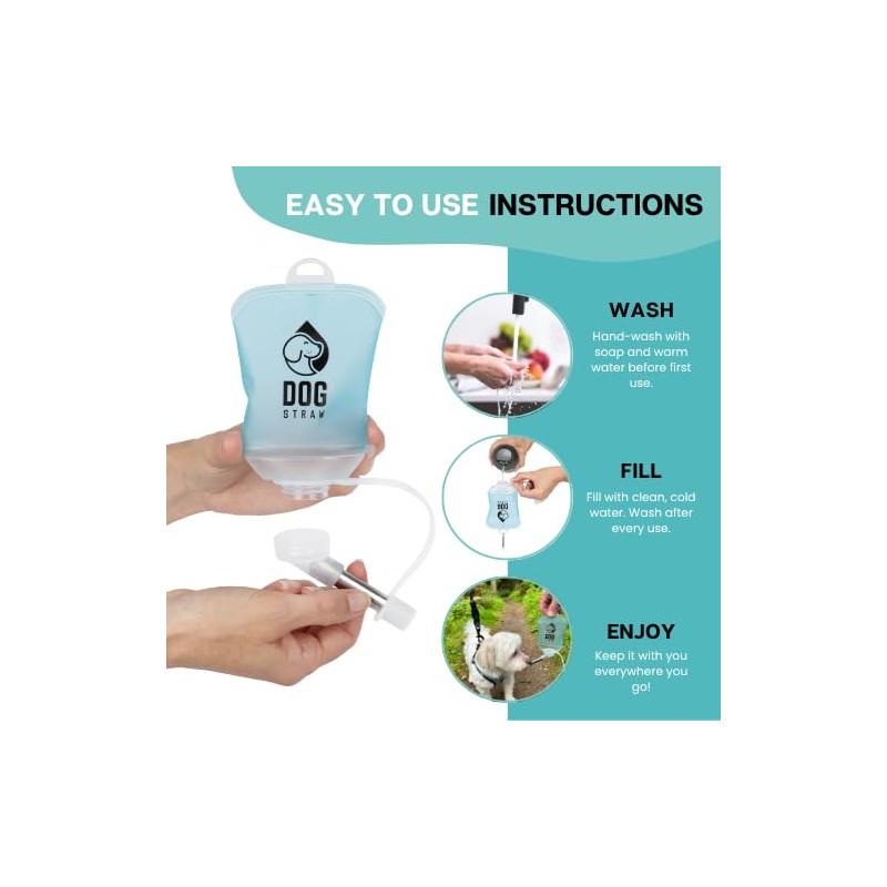 Dog Straw Dog Straw – The Ultimate On-The-Go Water Solution