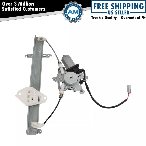 AM Autoparts Rear Right Power Window Regulator & Motor Assembly