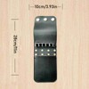 Quiver Arrow Bag Retro Metal Snap Buckle Design Leather Microfiber