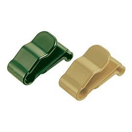 Captain Stag UH-3025 Shera Cup Clip, Set of 2, Made in Japan, Olive, Beige, Product Size: Approx. 0.8 x 1.2 x 0.8 inches (20 x 30 x 20 mm)