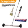 Toolwiz 17" Rolling Magnetic Sweeper 8.8lbs, with 16 lbs Telescopic