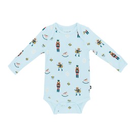 KYTE BABY Long Sleeve Bodysuit in Nutcracker