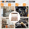 Dazakoot 111Pcs Hose Pipe Fitting Assortment Kit, NPT Adapter, Reducer