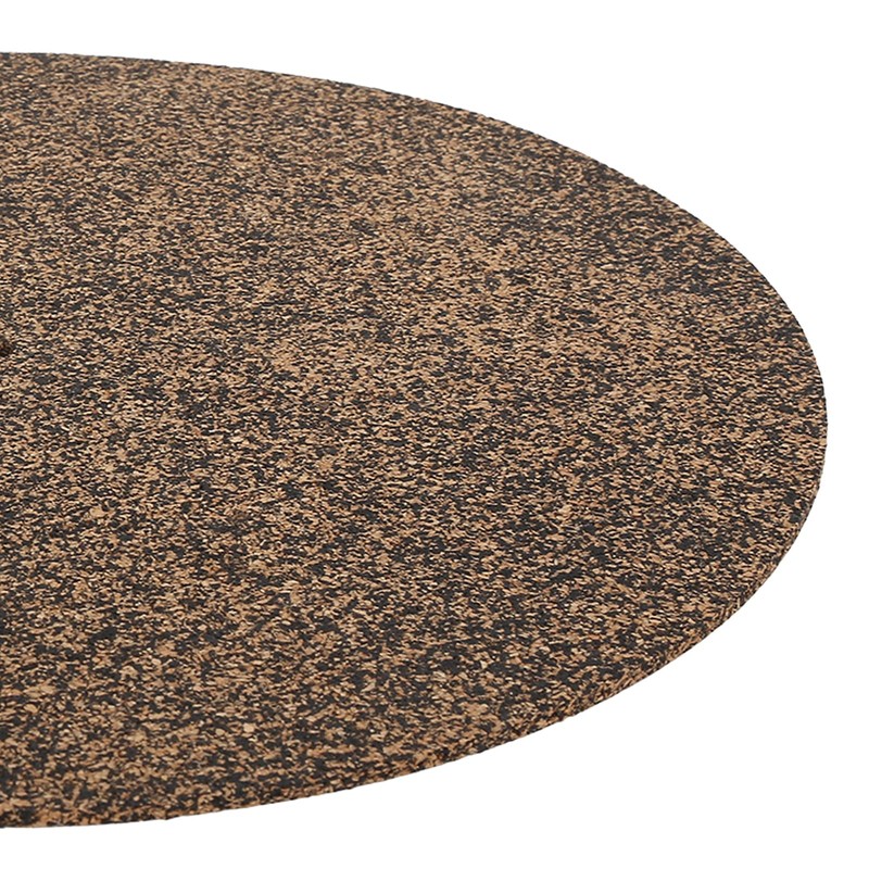 Zunate Cork Turntable Platter Mat, 12in, Shockproof, Audiophile Grade, Improves