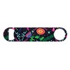 Flower Pattern Powder Coated Steel Bottle Opener