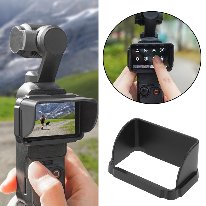 OTOTEC 1pc Camera Screen Sunshade Cover Plastic Compatible with DJI