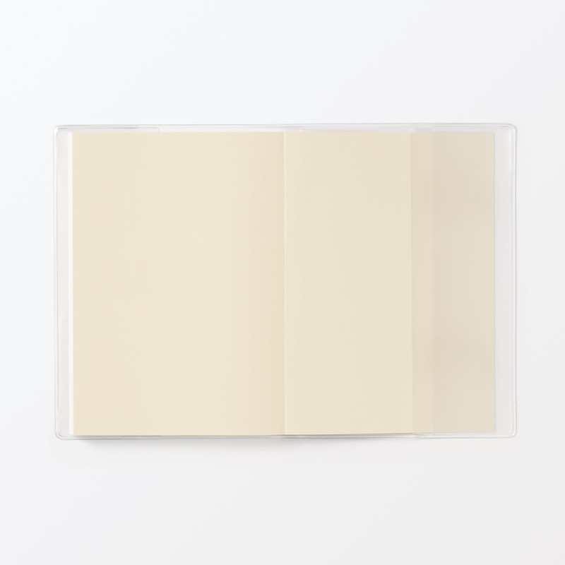 Mu-in Ryohin Blank Schedule Notebook without Dates Monthly/Daily A6 Monthly
