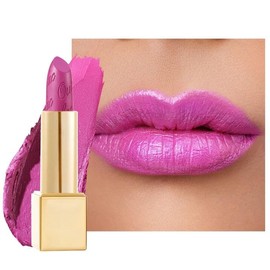 OULAC Lipstick, Metallic Shine Finish, No Grainy Feeling, Long-Lasting Moisturisation, Waterproof, 4.3 g, Rose (Velocity, 15)