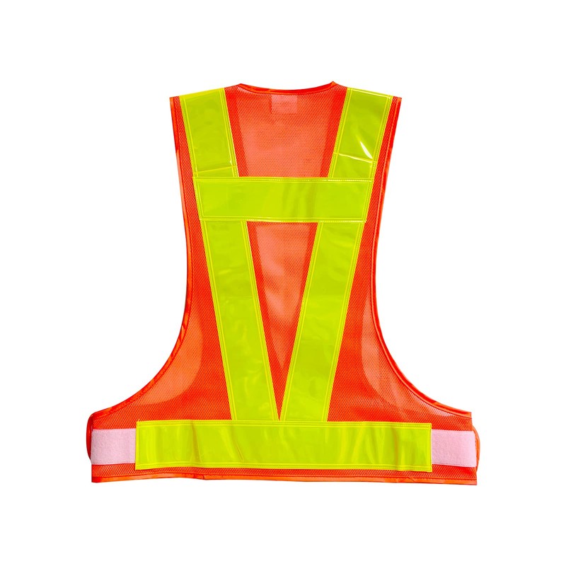 [Parrowboss] Safety Vest with Reflective High Visibility Pockets for Work,