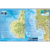 San Diego Surf Map Laminated Surfing Guide Poster by Franko