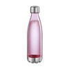 cilio Elegant Pink Transparent Drinking Bottle, 700 ml, Tritan/Stainless Steel
