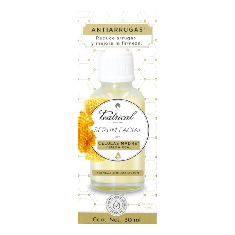 Teatrical Srum Jalea Real Antiarrugas 30 ml, Nutricin Facial