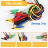 MELIFE 5PCS Alligator Clips Test Leads, 15A Test Leads Wire