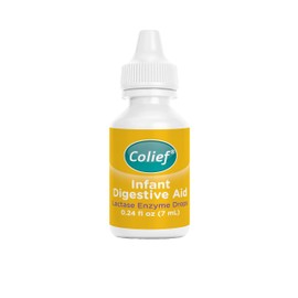 Colief Infant Digestive Aid | Gas Drops for Babies | Natural & Safe Infant Gas Relief | Reduces Baby Colic, Tummy Bloating, Fussing & Crying (0.24)