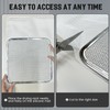 15 Pack Silicone Dehydrator Sheets,Non-stick Food Fruit Dehydrator Mats Reusable