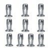 10 pcs TJUS06 Stainless Steel Blind Jack Nut – M6