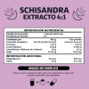 Beyond Vitamins | Schisandra Extracto 4:1 500mg Potenciado Con Calcio