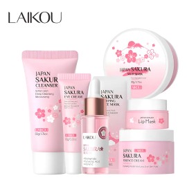 Set De Regalo Laikou Sakura Skincare Brightening Hydration,