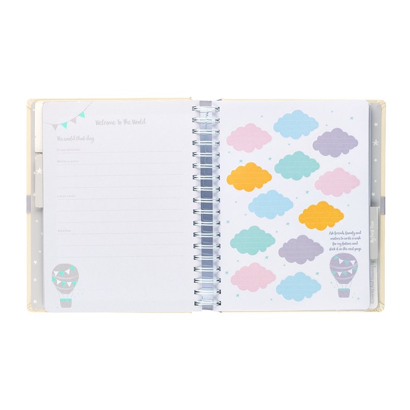 Busy B 6584 "Baby B Baby" Journal with Pockets and