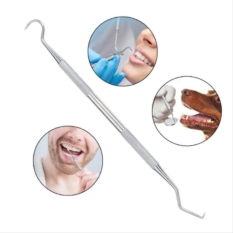 Dog Dental Tooth Tool,3 PCS Stainless Steel Dentist Teeth Cleaning