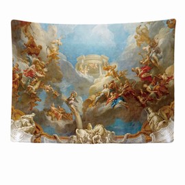 Ulticool - Tapestry Decoration Home - 200 x 150 cm - 33 Designs - Wall Towel Wall Hangings (Fresco)
