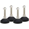 LC LICTOP M12x50mm Leveling Feet, 2.83 Inch Height & 880