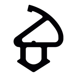 ExtrudaSeal F130 Flipper Gasket Replacement Window Door Draught Excluder Seal - 4m